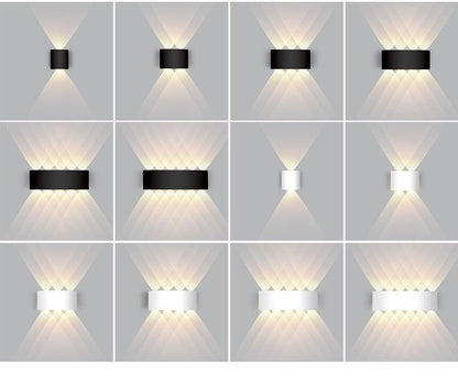 Arandela de Parede Externa em LED Á prova d'água